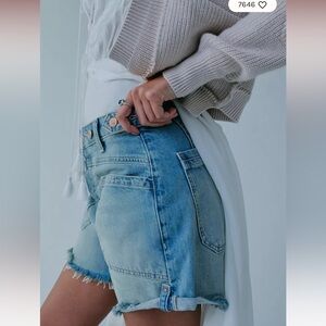 Free People - We the Free Palmer Mid Rise Short - Size 24